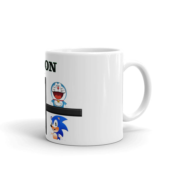 ToonTees 4Chars1 Mug White